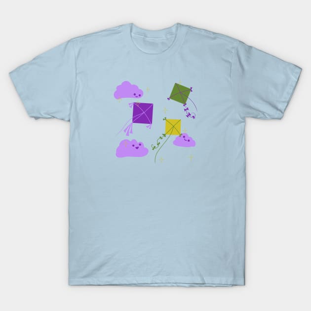 Kite in the sky T-Shirt by maryglu